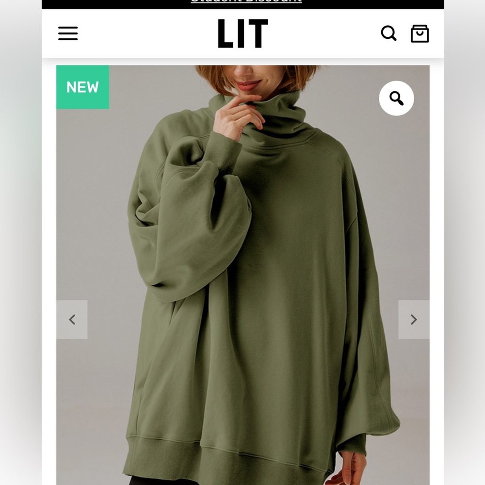 LIT Activewear Oversized Sweatshirt